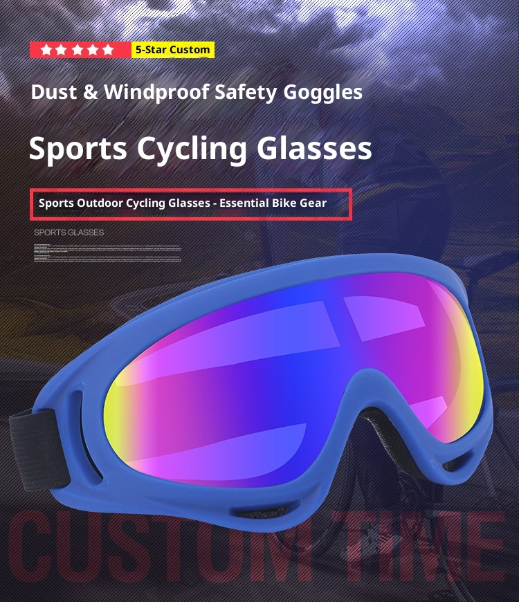 001 X400 Motorbril Tactisch Winddicht Zandbestendig Off-road Stootvast Skibril Buitensporten_voghion.com