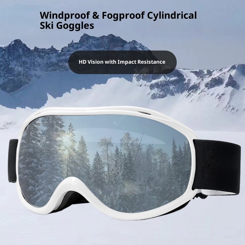 001 2025 New Cross-Border Spherical For Men And Women, Double-Layer Anti-Fog Ski Goggles, Outdoor Cylindrical Snow Goggles_voghion.com
