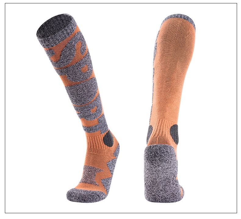 ActiveGo ActiveGo Ski Warm Over-the-Knee Suitable For Snowboarding Outdoor Sports Long Tube Hiking Performance Socks_voghion.com