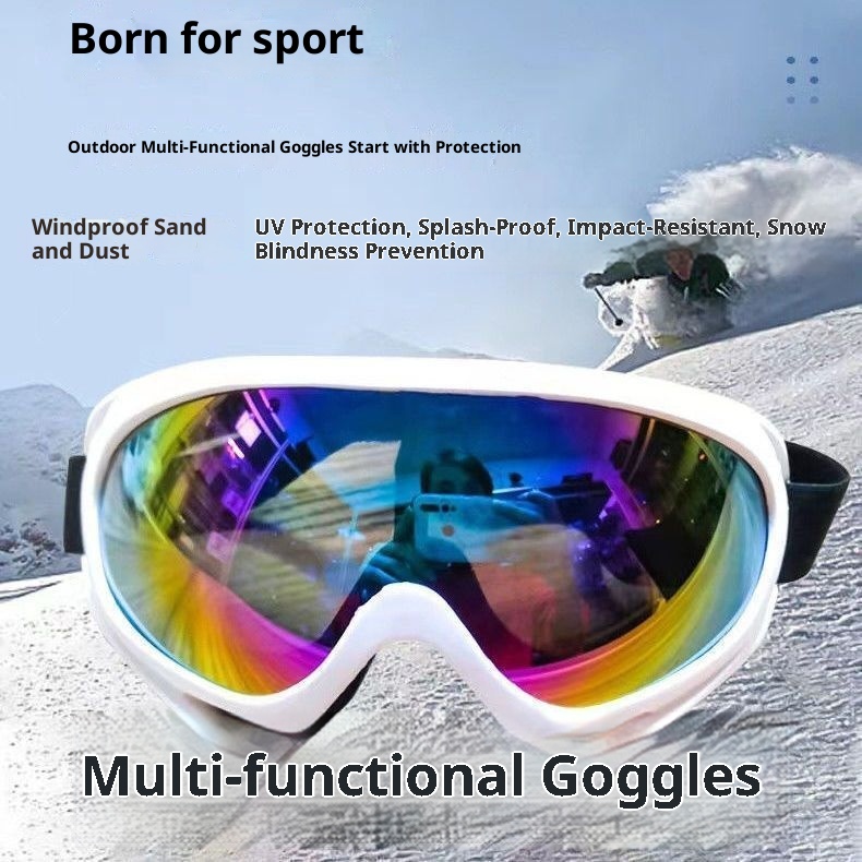 001 Outdoor Windproof Ski Winter Cycling Sports Sunglasses For Women, Stylish Anti-Glare UV Protection Goggles_voghion.com