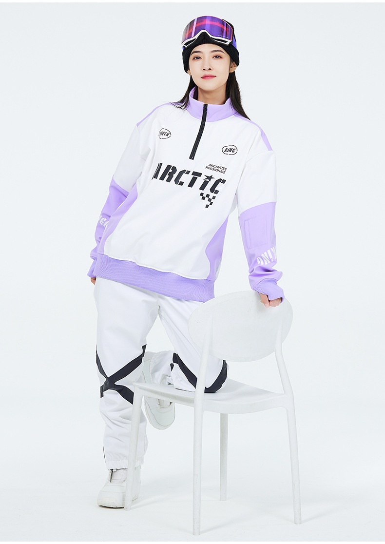 001 Felpa da donna invernale antivento impermeabile caldo strato interno giacca da sci da uomo_voghion.com