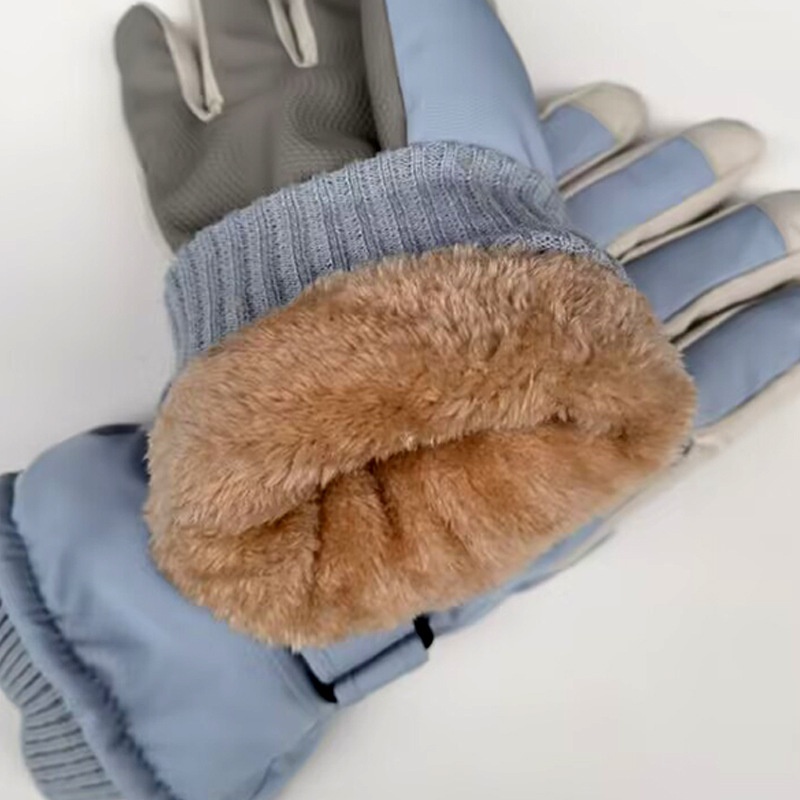 001 New Winter Ski For Men And Women, Fleece-Lined, Thickened, Warm, Non-Slip, Cold-Proof, Windproof,_voghion.com