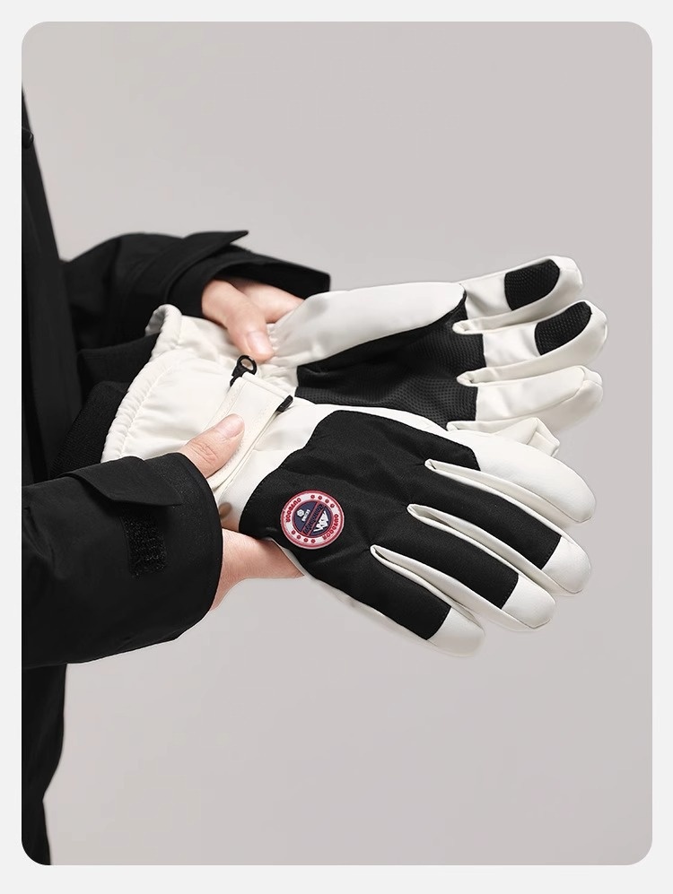 001 Winterskihandschoenen voor mannen en vrouwen, buitensporten, elektrische fiets, fleecevoering, warm, winddicht, waterafstotend,_voghion.com