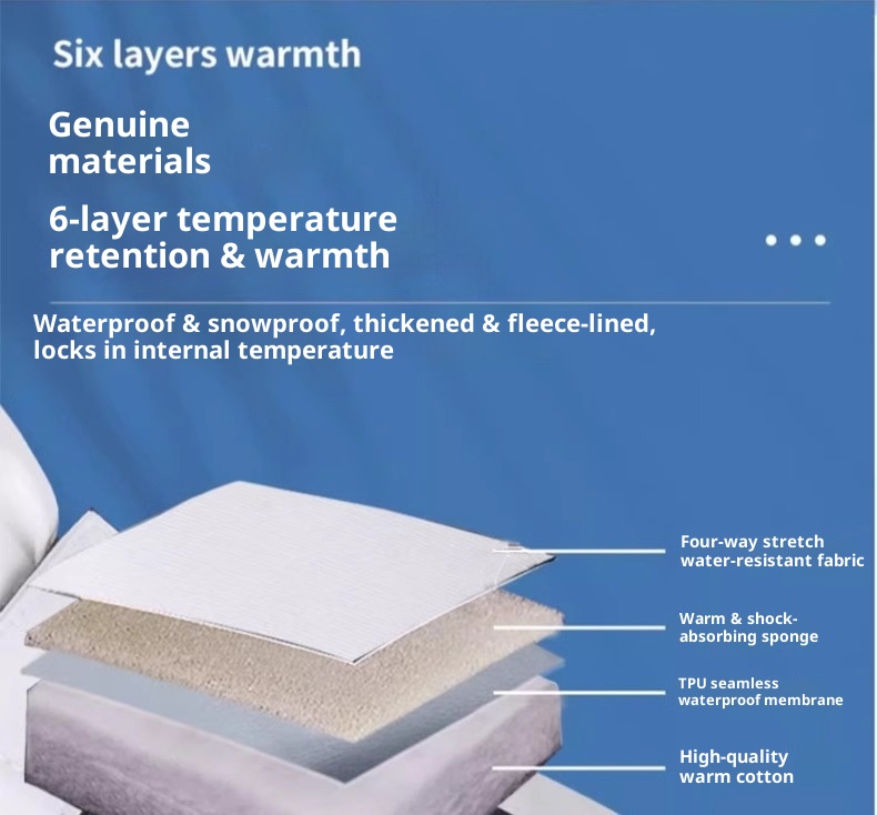 Gants d'hiver Northeast pour hommes, résistants au froid et au gel, doublés en polaire épaisse, compatibles avec les écrans tactiles de ski et de cyclisme pour femmes._voghion.com