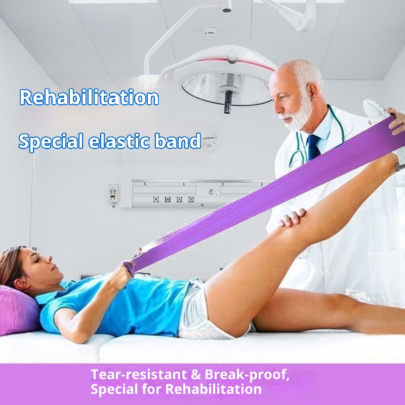 001 Yoga Artifact Hip Lift Exercise Shoulder Opening Beauty Back Stretch Dance Resistance Band_voghion.com