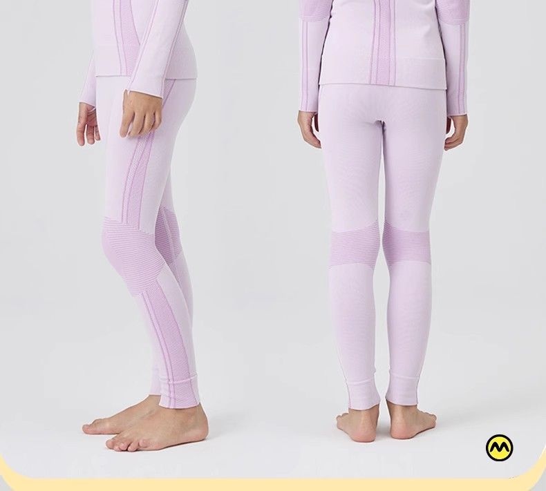 001 H3X Maglia intima da sci per bambini ad asciugatura rapida, foderata in pile, termica, traspirante, traspirante, a compressione, funzionale_voghion.com