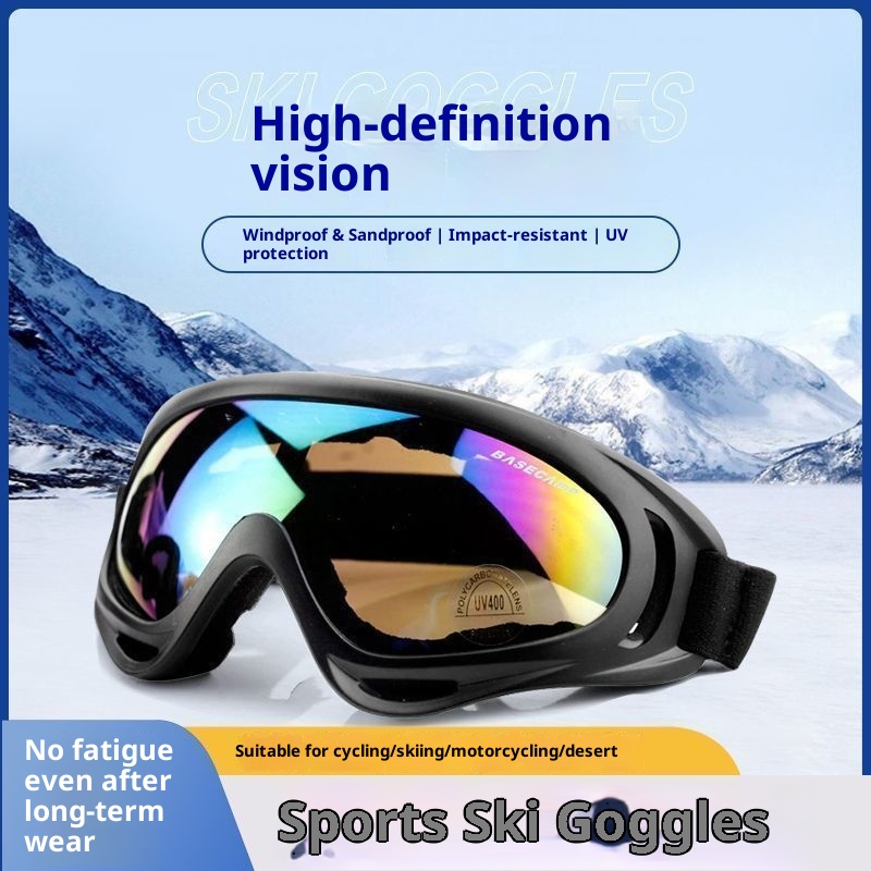 001 Outdoor Windproof Ski Winter Cycling Sports Sunglasses For Women, Stylish Anti-Glare UV Protection Goggles_voghion.com