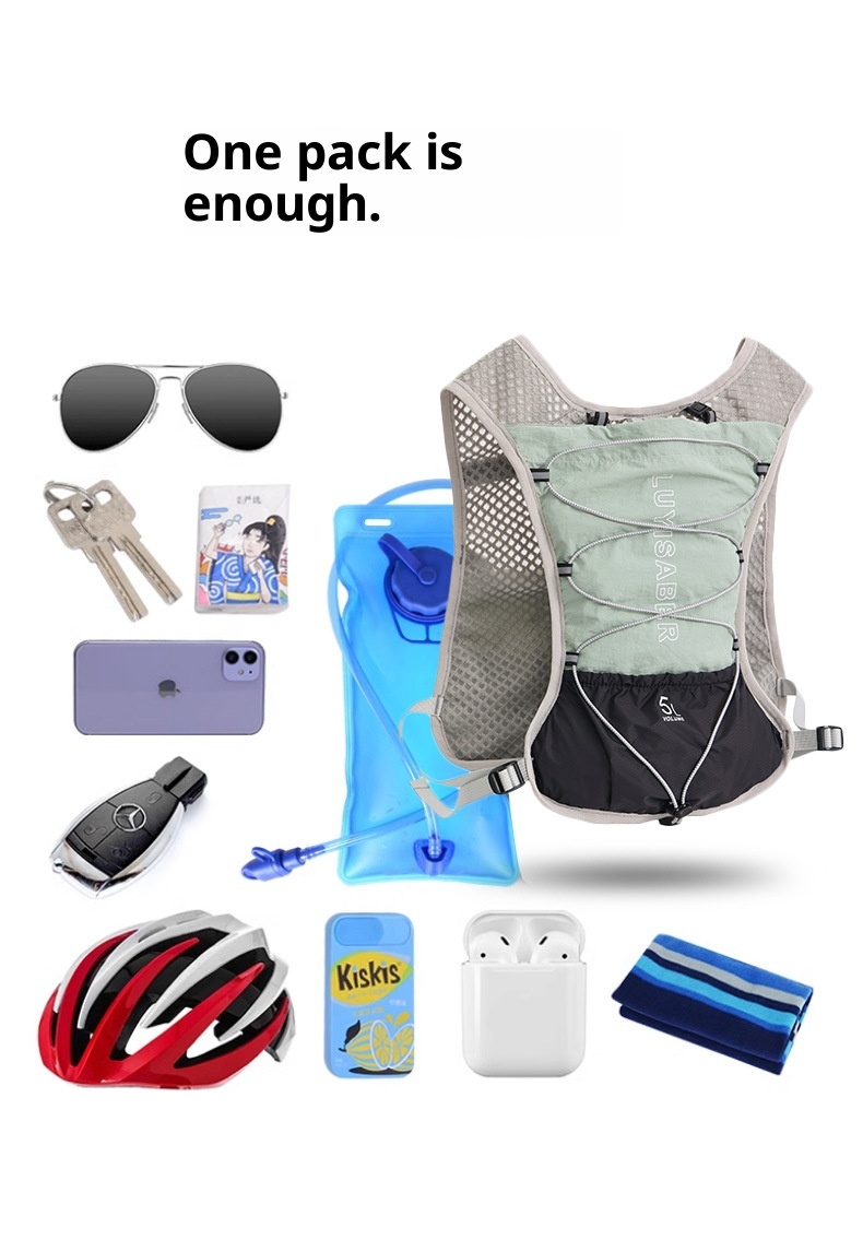 001 Cross-border Outdoor Sport Fietstas Hiken Waterdichte Trail Marathon Vest Rugzak_voghion.com