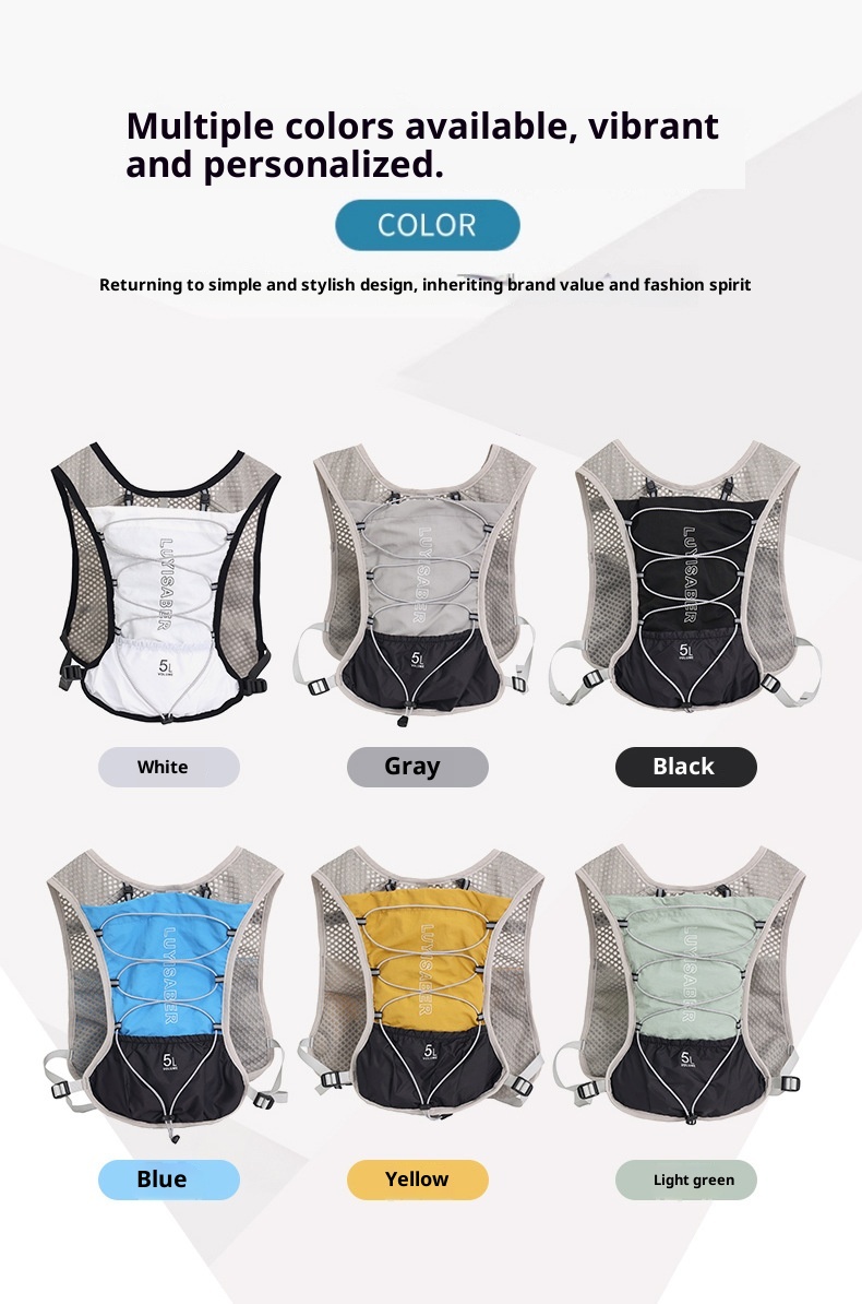 001 Cross-border Outdoor Sport Fietstas Hiken Waterdichte Trail Marathon Vest Rugzak_voghion.com