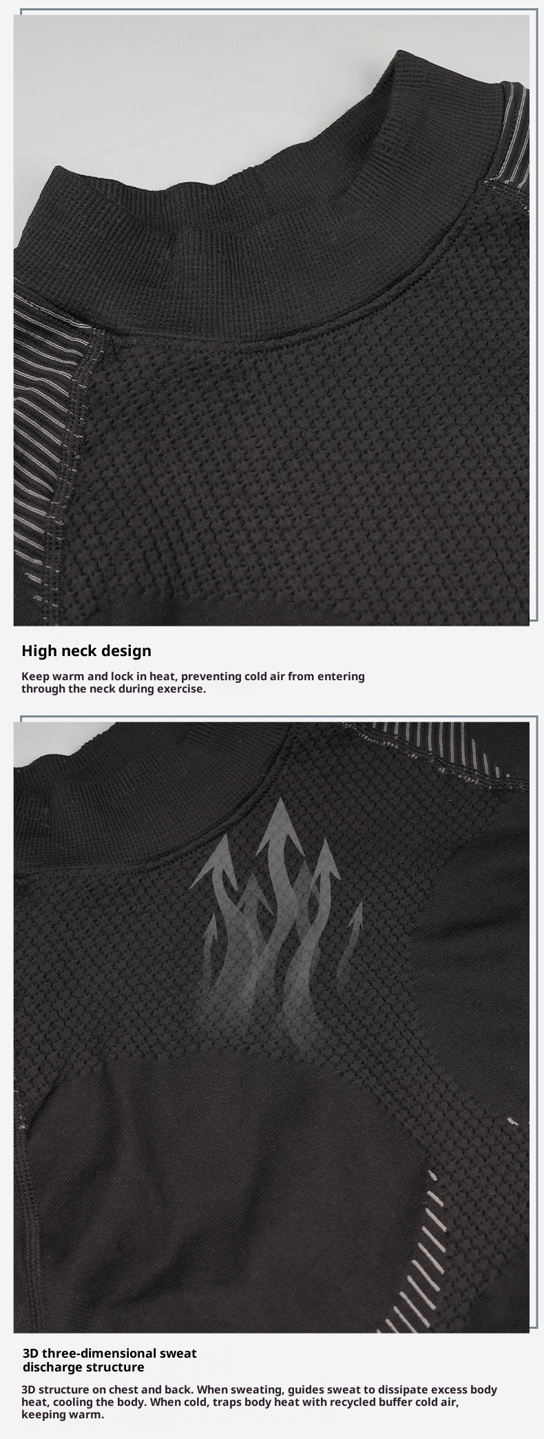 001 Winterthermische skikleding voor mannen en vrouwen Buitensporten Vochtafvoerend Snel drogend Wandelen Bergbeklimmen Fitness_voghion.com