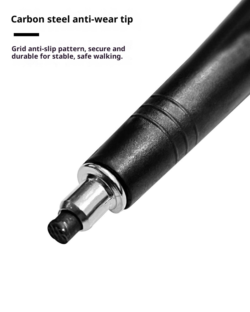 001 Ultraleichter, teleskopierbarer, faltbarer Profi-Trekkingstock aus Aluminiumlegierung für Wanderungen und Klettertouren_voghion.com