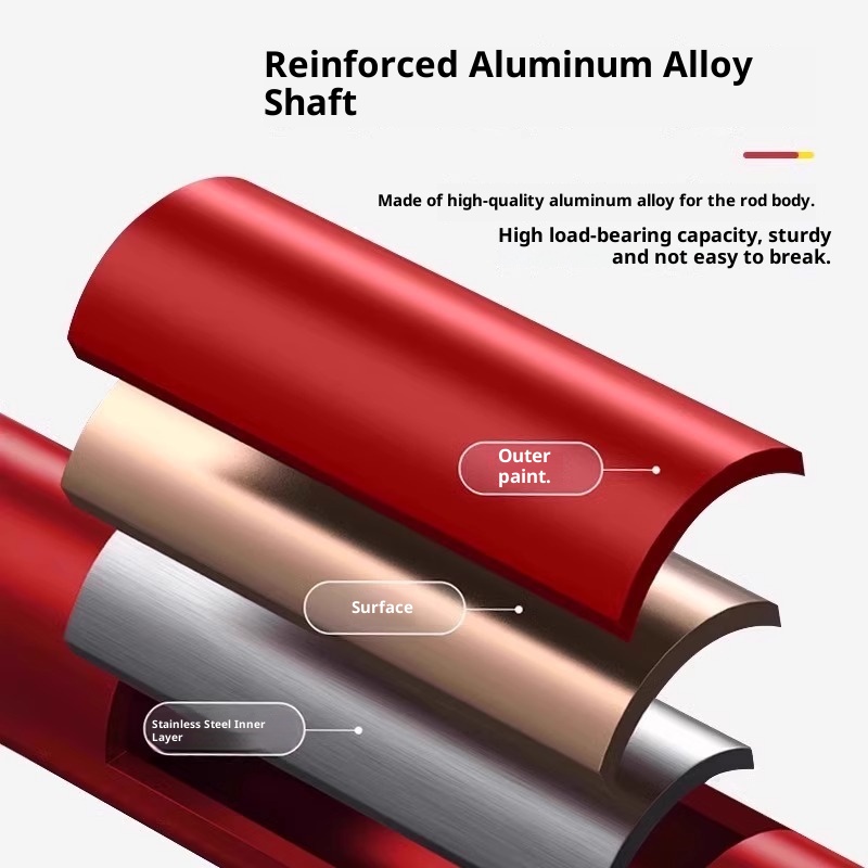 001 Bastone da trekking antiscivolo ultraleggero pieghevole telescopico per escursioni all'aperto, attrezzatura da arrampicata_voghion.com