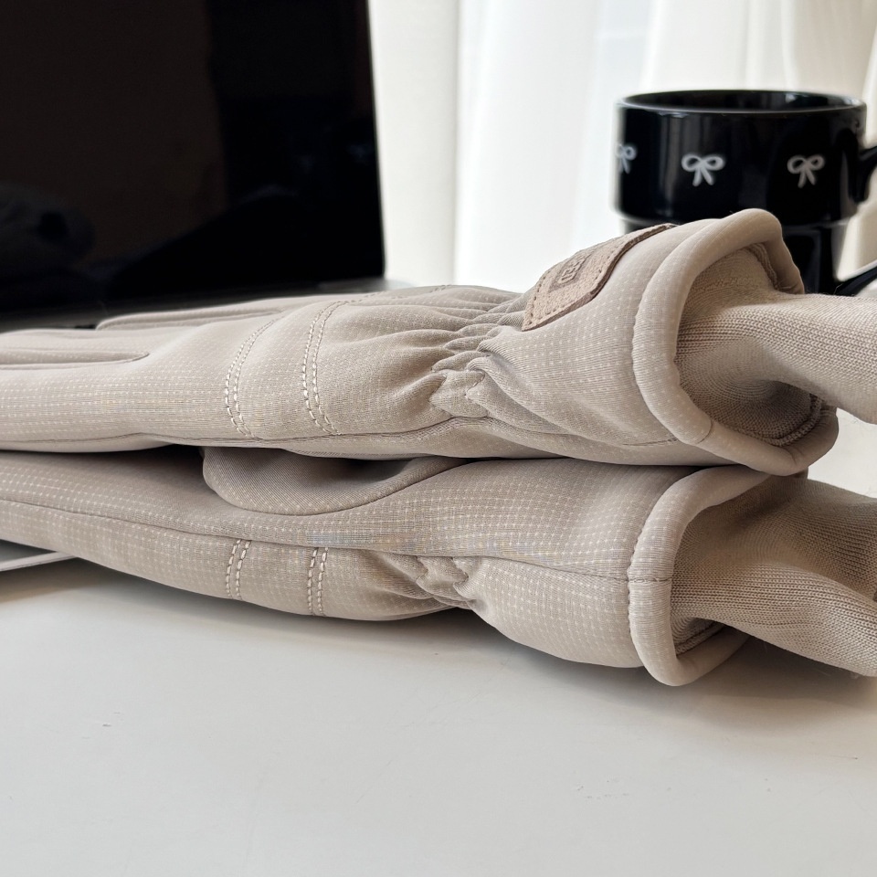 Gants de cyclisme pour couple, grande taille, hiver, imperméables au froid, double couche polaire épaisse, coupe-vent, compatibles avec les écrans tactiles, doigts entiers, pour activités de plein air._voghion.com