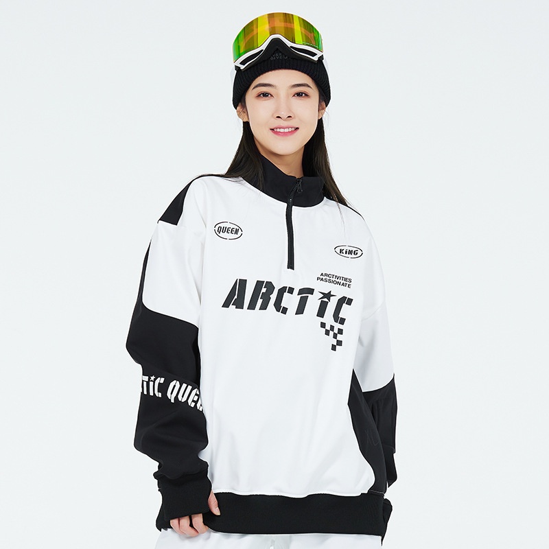 001 Felpa da donna invernale antivento impermeabile caldo strato interno giacca da sci da uomo_voghion.com