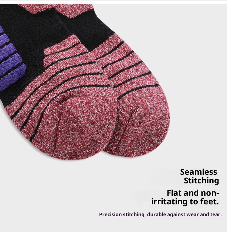 ActiveGo ActiveGo Mingjun Winter 3A Antibacterial Wool Socks Thickened Towel Cross-Border Mountaineering Warm Casual Skiing Non-Slip_voghion.com