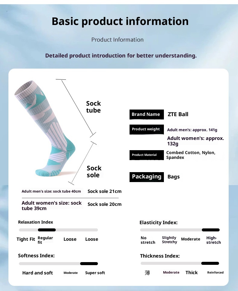 ActiveGo ActiveGo Winter Long Tube Mountaineering Sports Men And Women Thickened Warm Professional Snowboard Snow Sweat-absorbing Outdoor_voghion.com