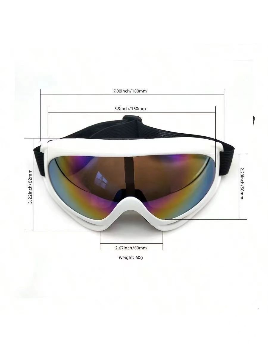 001 Outdoor-Sportbrille für Erwachsene, doppellagig, beschlagfrei, für Damen und Herren, Skibrille für Kurzsichtigkeit, Komplettset_voghion.com