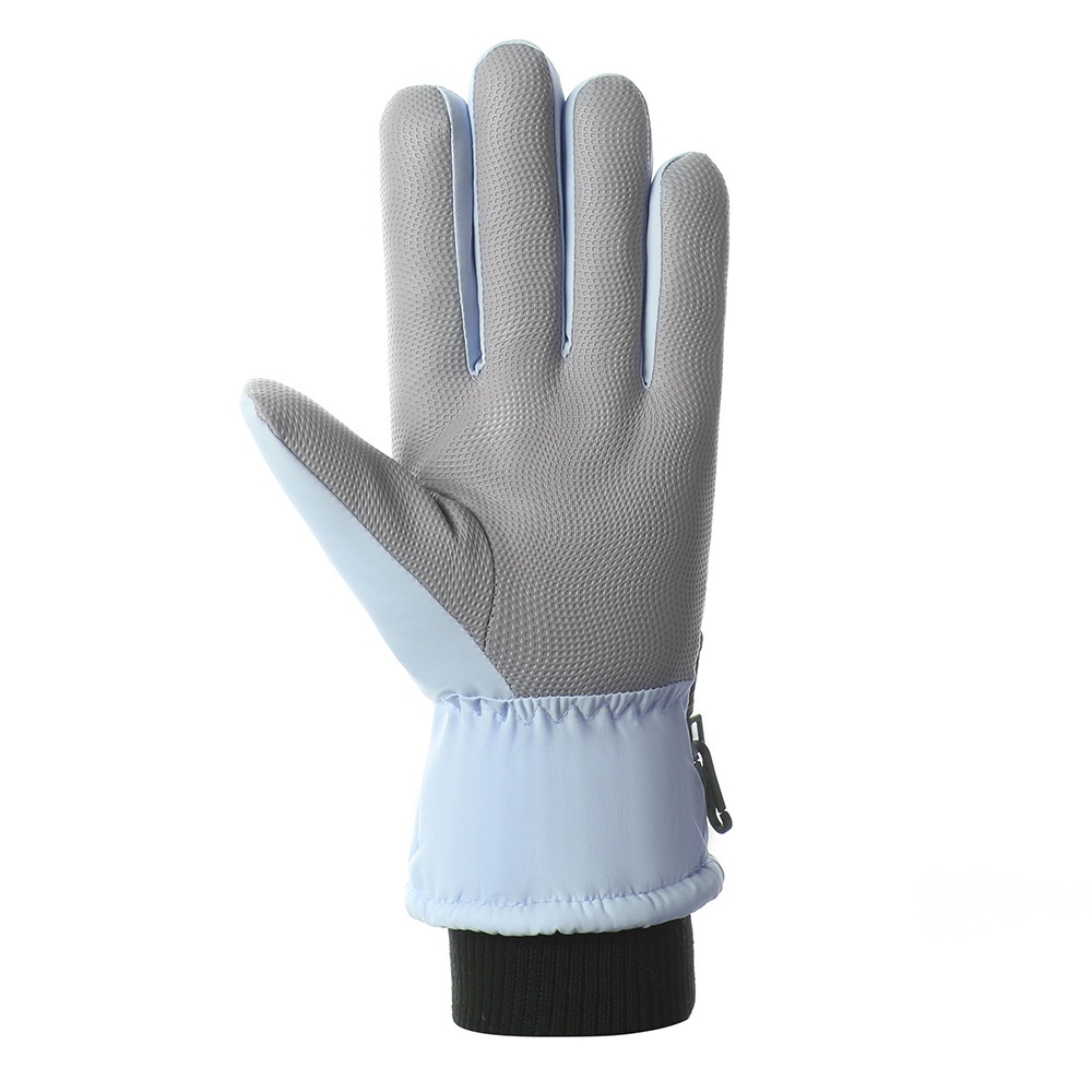 001 Neue, dicke Winterhandschuhe für Herren zum Skifahren und Radfahren, warm, fleecegefüttert, winddicht, wasserdicht, touchscreentauglich, modisch_voghion.com