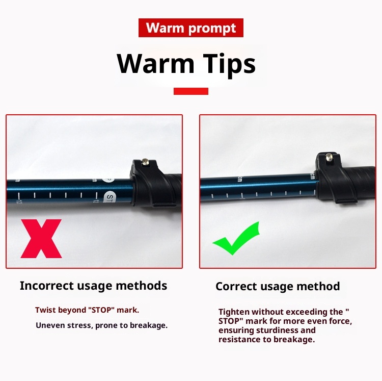 001 Lega di alluminio pieghevole ultraleggero ultra-corto telescopico bastone da trekking per esterni escursionismo arrampicata bastone da passeggio 5_voghion.com