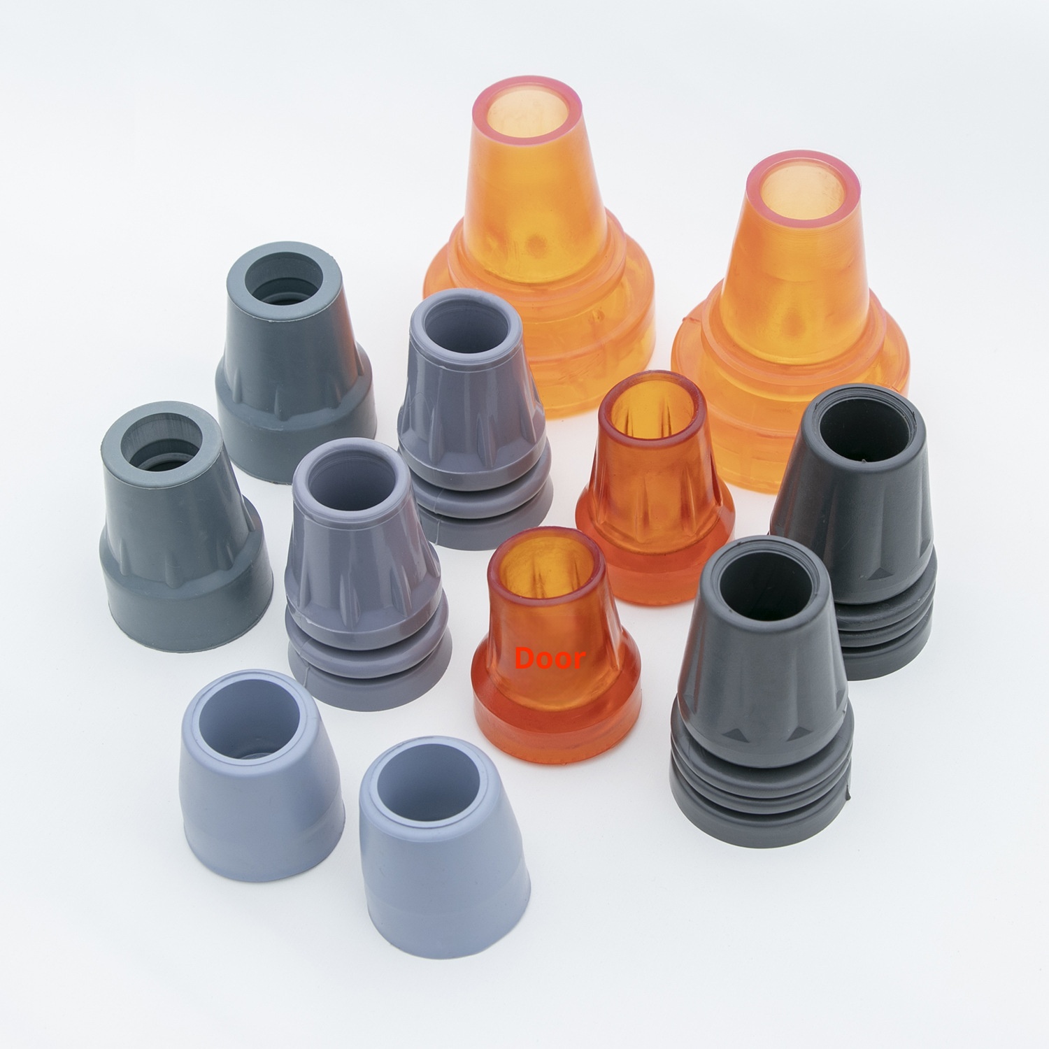 Accessoires pour béquilles doubles sous les aisselles 001 Canne à quatre roues Aide à la mobilité Housse de chaise Coussinet antidérapant en caoutchouc résistant à l'usure Doux_voghion.com