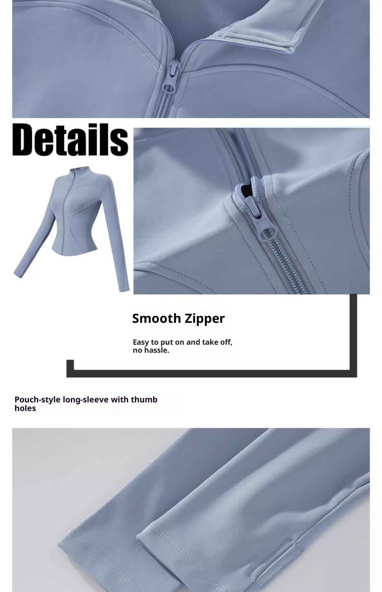 001 Lulu Yoga Giacca sportiva aderente, traspirante, ad asciugatura rapida, con colletto alto, vestibilità slim e dimagrante, per allenamento, ad alta elasticità_voghion.com