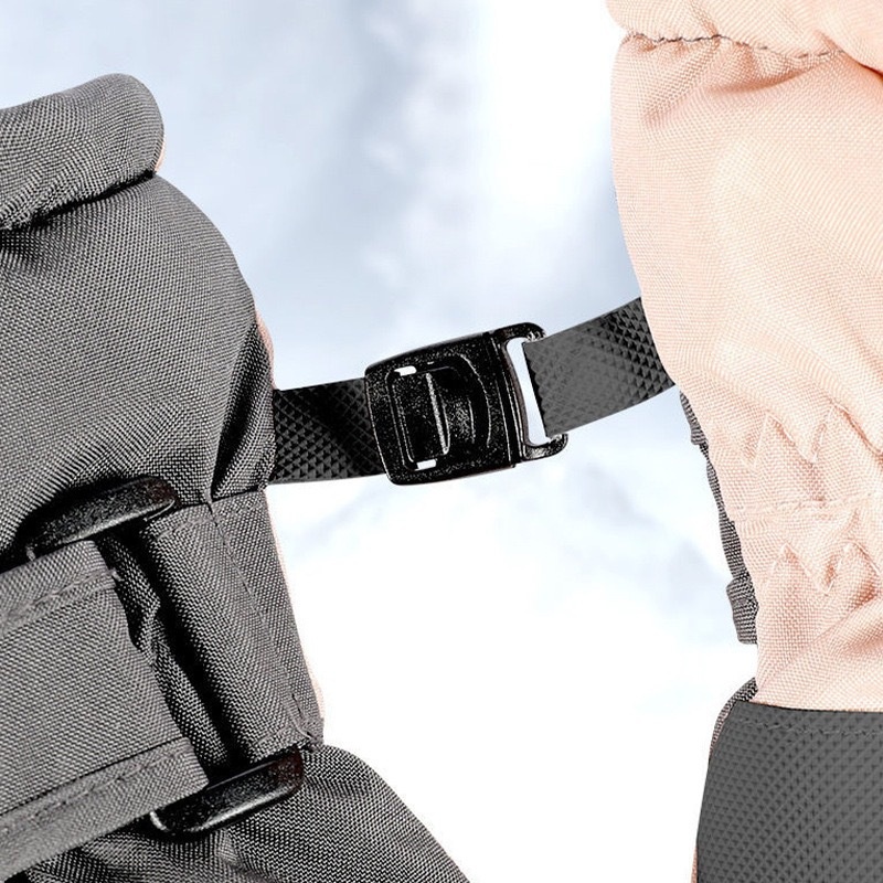 001 Toptan Açık Hava Bisikleti Polar Astarlı Kalınlaştırılmış Kayak Erkekler ve Kadınlar İçin Kışlık Dokunmatik Ekranlı Şık Spor Eldivenleri_voghion.com