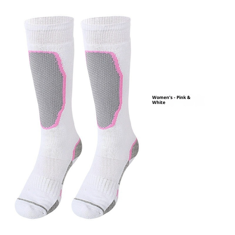 001 001 New Ski Outdoor Sports Thickened Hiking Non-Slip Long Tube Sweat-Absorbing Breathable Thermal Socks Wholesale_voghion.com