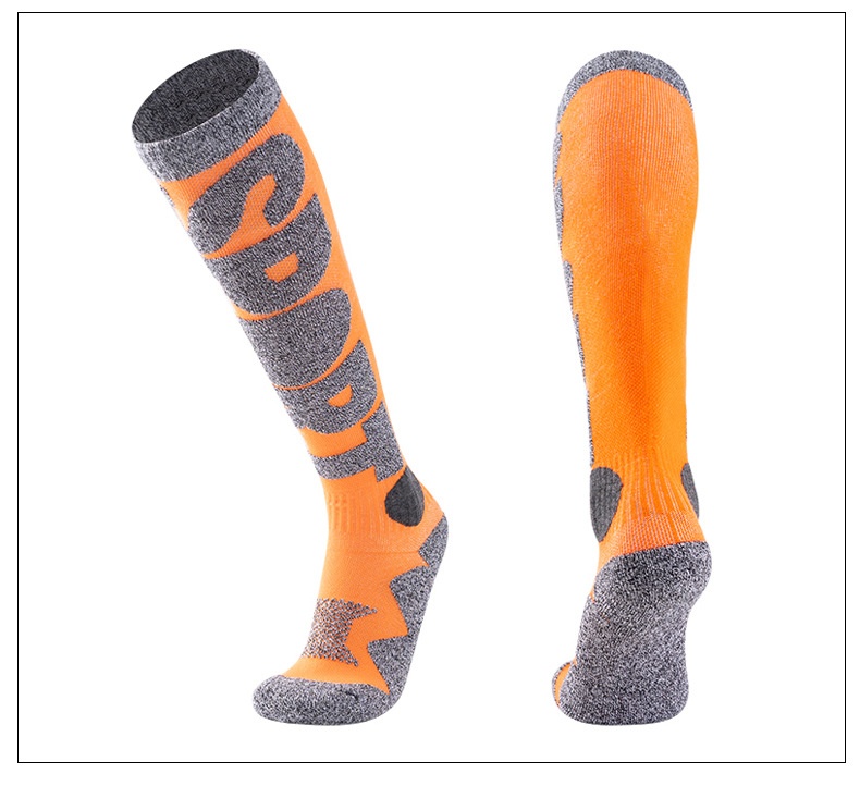 ActiveGo ActiveGo Ski Warm Over-the-Knee Suitable For Snowboarding Outdoor Sports Long Tube Hiking Performance Socks_voghion.com
