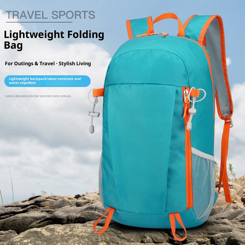 001 Zaino da viaggio, da arrampicata, da ciclismo, da escursionismo, da viaggio, ultraleggero, portatile, pieghevole_voghion.com