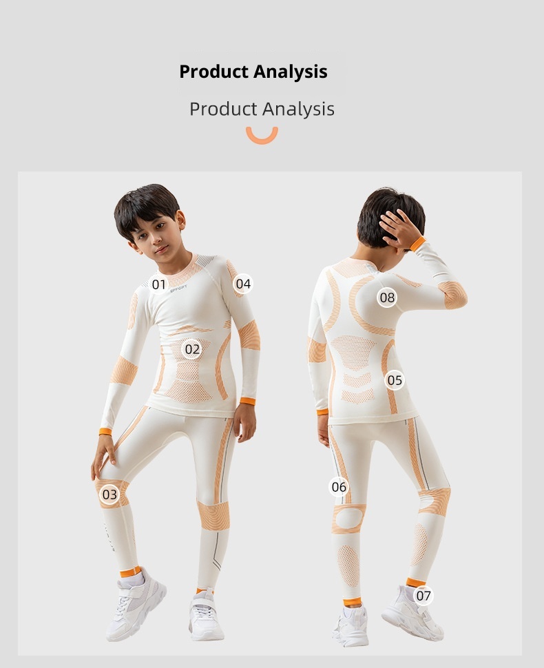 Camiseta de compresión de secado rápido 001 para esquí, unisex, transpirable, cálida y funcional. Ideal para deportes al aire libre._voghion.com