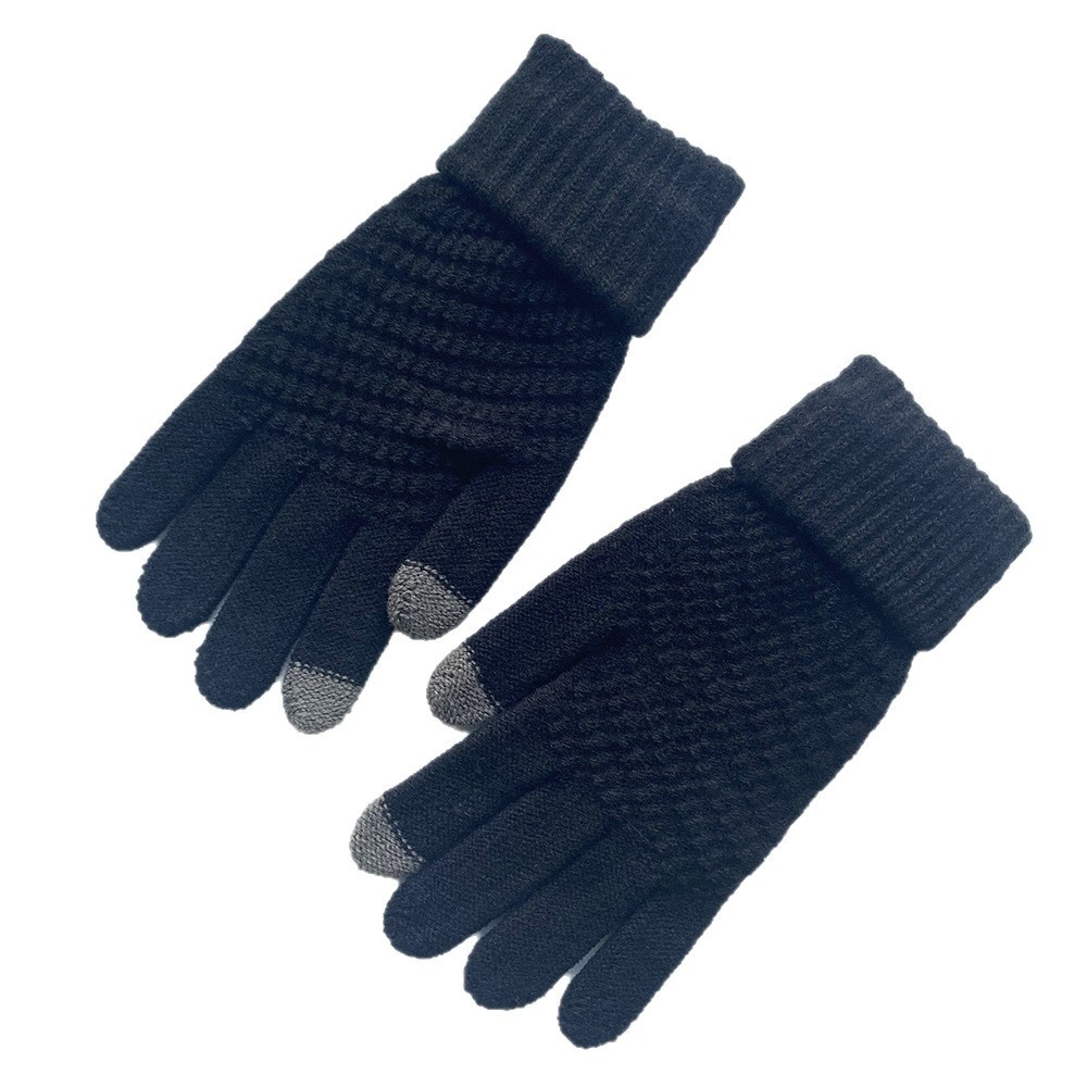 001 2025 Autunno Inverno Caldo Uomo Pile Spessa Moto Bicicletta Elettrica Equitazione Sci Cotone Touchscreen Guanti Donna_voghion.com