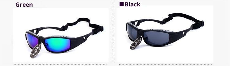 001 Kayak Patlamaya Dayanıklı Rüzgar Geçirmez Açık Hava Bisiklet Gözlüğü Motosiklet Spor Güneş Gözlüğü 1226_voghion.com