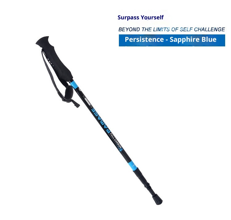 001 Muma Ren Zaino da trekking in lega di alluminio, ammortizzatore, pieghevole, regolabile, telescopico, da viaggio, per sci e trekking_voghion.com