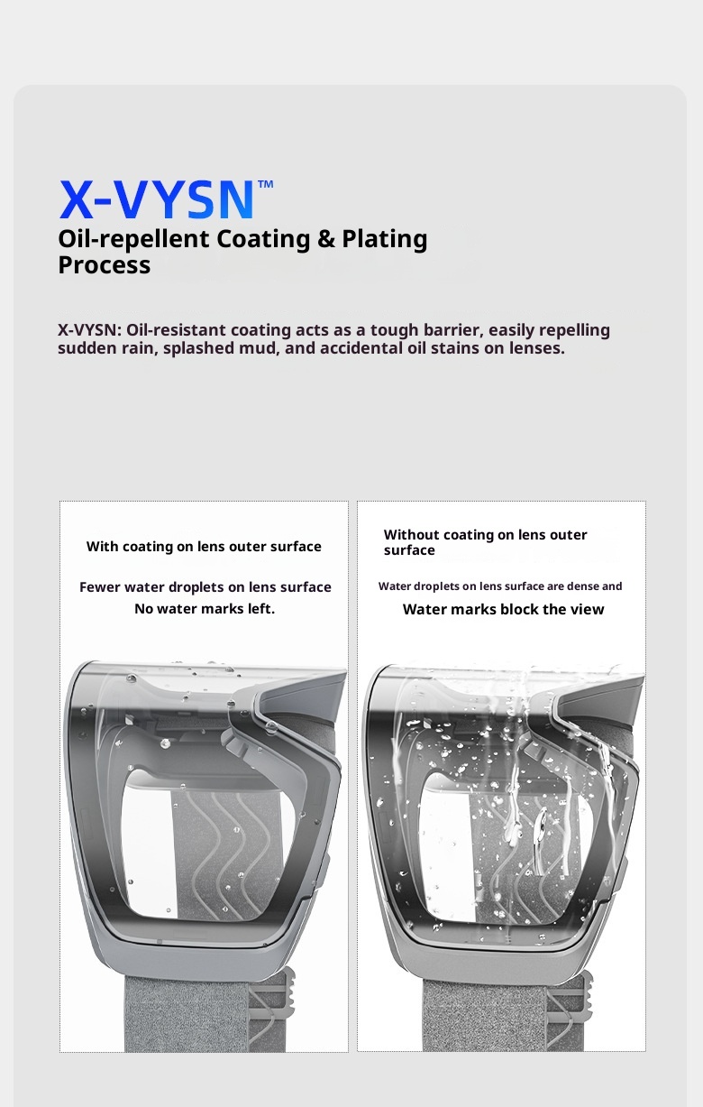 001 Flip Cover Color Changing Ski Anti-Fog Professional Outdoor Mountaineering Windproof Goggles Single And Double Board_voghion.com