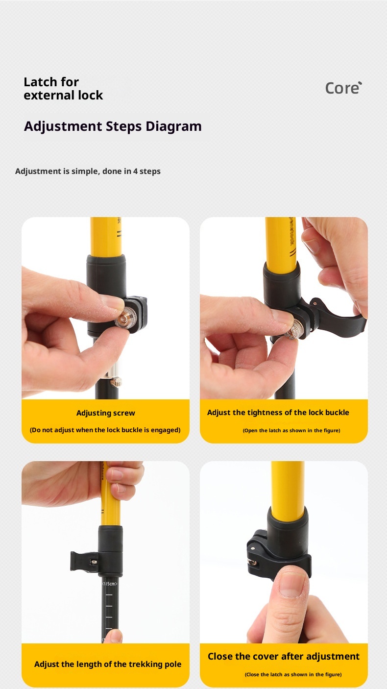 001 Bastoncini da trekking professionali da arrampicata pieghevoli per esterni in fibra di carbonio ultraleggeri telescopici per escursionismo antiscivolo_voghion.com