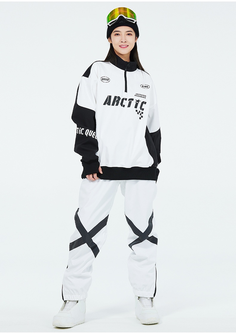 001 Felpa da donna invernale antivento impermeabile caldo strato interno giacca da sci da uomo_voghion.com