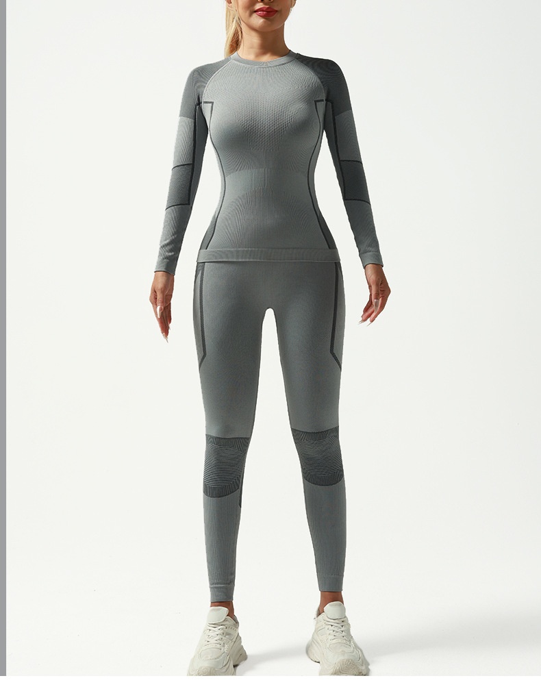 001 Intimo invernale senza cuciture, elastico, caldo, sportivo, aderente, da sci, per esterni, antifreddo_voghion.com