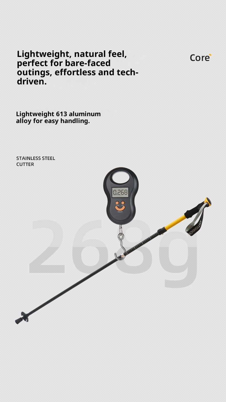 001 Bastoncini da trekking professionali da arrampicata pieghevoli per esterni in fibra di carbonio ultraleggeri telescopici per escursionismo antiscivolo_voghion.com