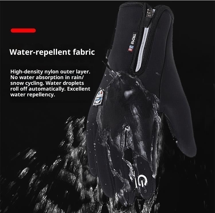 001 Guanti invernali caldi e antifreddo per sci, equitazione, ciclismo, sport, touchscreen, foderati in pile, impermeabili, antivento_voghion.com
