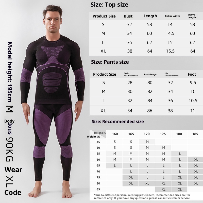 001 Neue Winter-Skihose, schnelltrocknend, für Damen und Herren, Outdoor-Sportarten wie Radfahren, schweißableitend, wärmekomprimierend_voghion.com