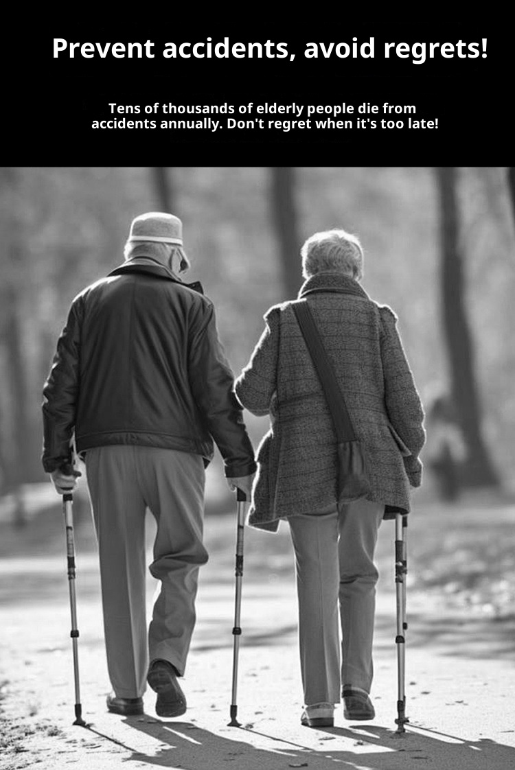 001 Bastone da passeggio in legno massello antiscivolo per anziani con impugnatura a forma di testa di drago, leggero, a quattro zampe, anticaduta_voghion.com