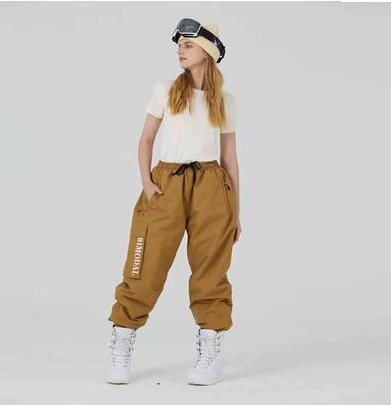 Pantalon de ski BIMODAL Ice Track 001 pour homme et femme, coupe-vent, chaud, imperméable, idéal pour l'alpinisme et les activités de plein air._voghion.com