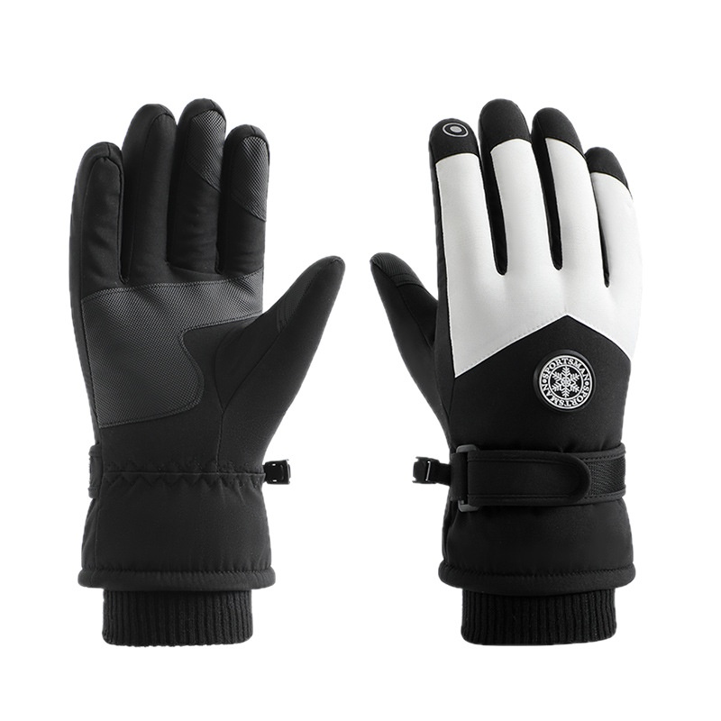 ActiveGo Warm für Damen und Herren, Winterfleece-gefüttert, dick, winddicht, wasserdicht, für Outdoor-Sportarten wie Radfahren, E-Bike-Fahren und Skifahren_voghion.com