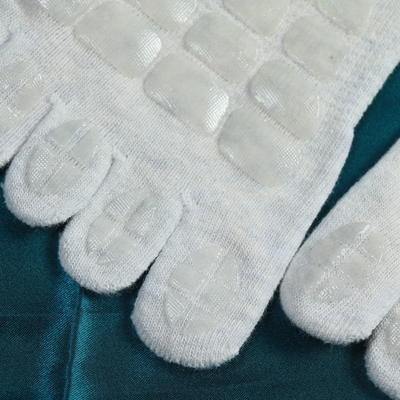 001 Herren-Yogasocken mit geteiltem Zehenbereich, vollständig offen, strapazierfähig, schweißabsorbierend, rutschfest_voghion.com