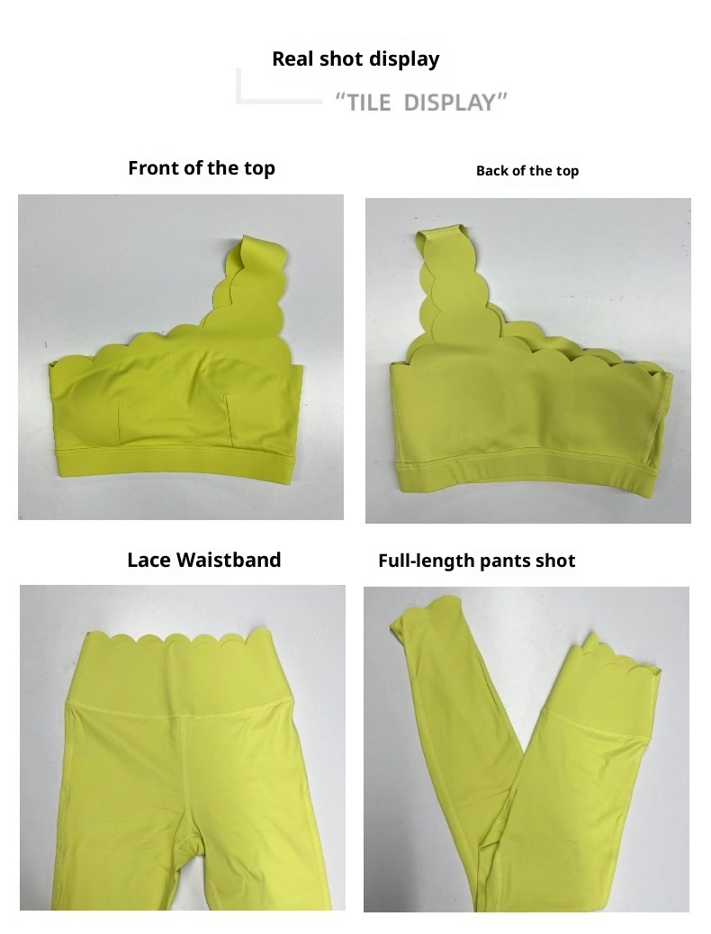 001 Schulterfreies Spitzentop, schweißableitend, eng anliegend, atmungsaktiv, angenehmes Tragegefühl, dünn, ideal für Sport, Outdoor, Fitness und Yoga_voghion.com