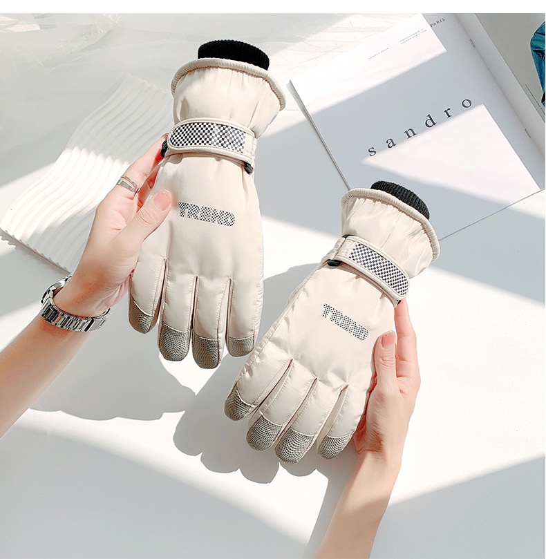 ActiveGo Ski For Men And Women, Winter Fleece-Lined Thickened Outdoor Sports Riding Mountaineering Windproof Waterproof Anti-Slip_voghion.com