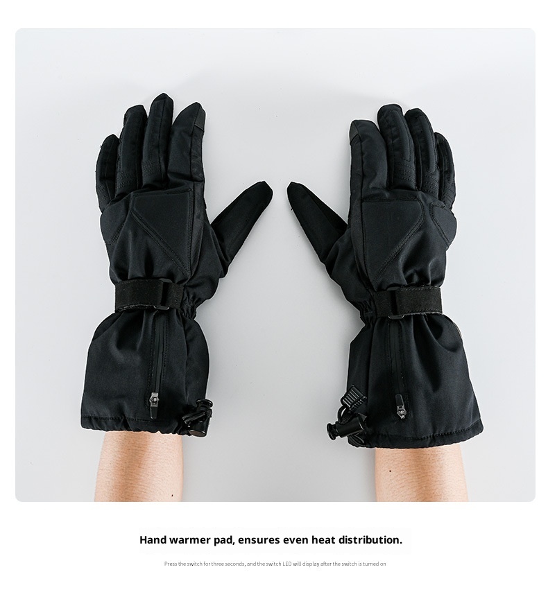 ActiveGo Cross-Border Gloves Cold-Proof Rechargeable Men And Women Skiing Riding Thickened Electric Heating Outdoor Essential_voghion.com