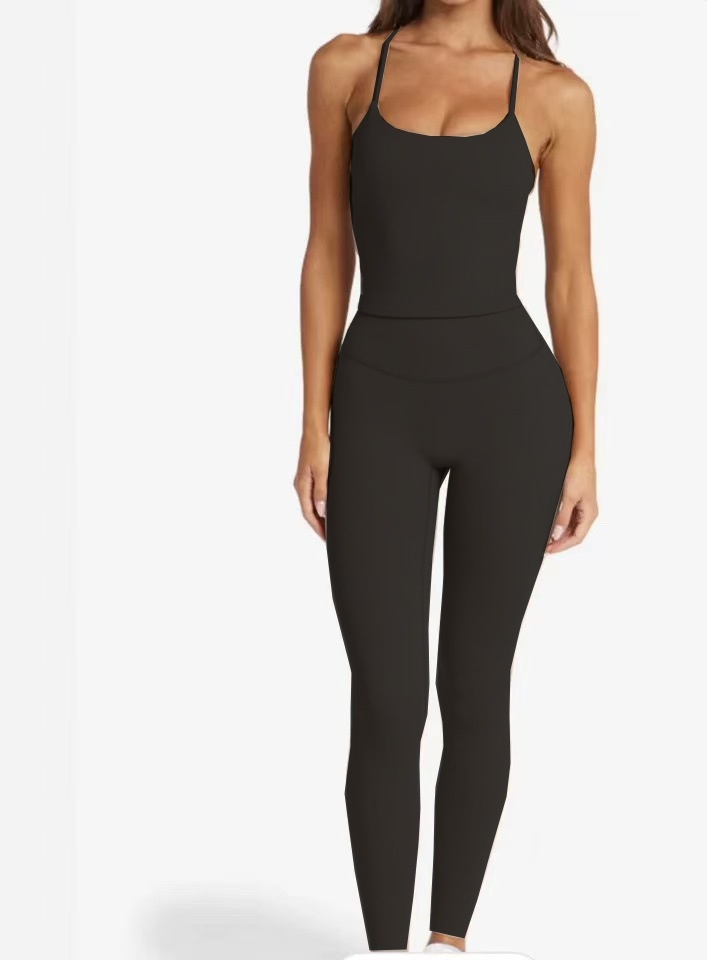 001 Foreign Trade Cross-Border Yoga Camisole For Women With Chest Pads, Fitness Vest, High Waist, Quick-Dry, Hip-Lifting,_voghion.com