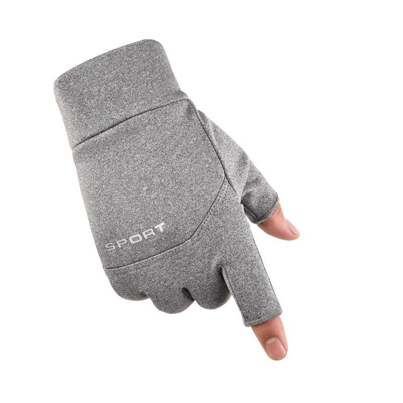 ActiveGo Outdoor Cycling Gloves Men And Women, Winter Fleece-Lined, Warm, Touchscreen, Non-Slip, For Cycling, Mountaineering,_voghion.com