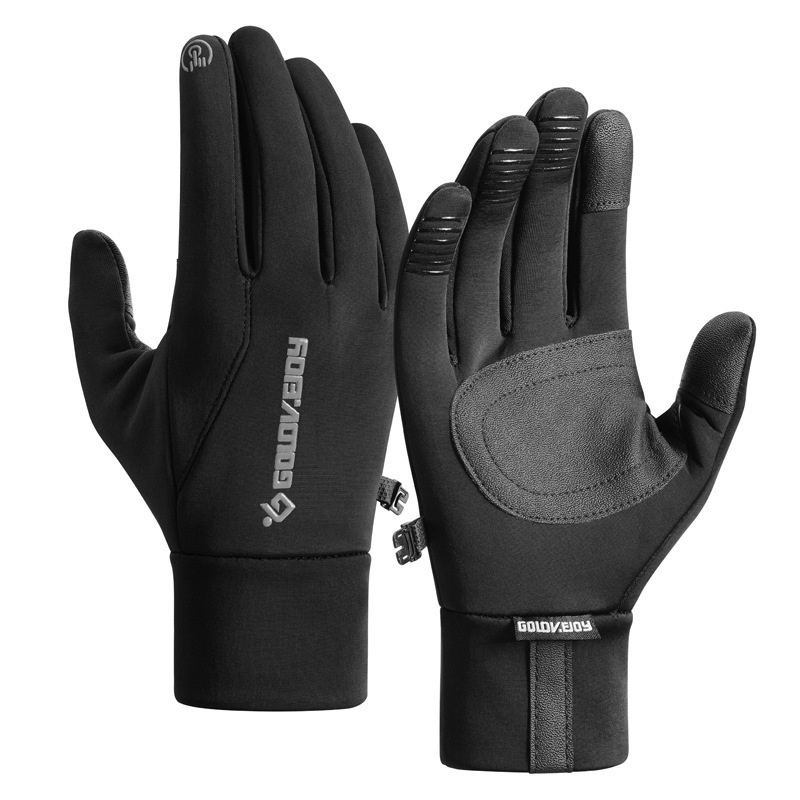 Guanti da moto elettrica antiscivolo ActiveGo Witer Warm Cycling Outdoor Sports Skiig Cold-Proof Touchscree Fleece-Lied_voghion.com